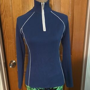 Women's S Eddie Bauer blue turtleneck sweater